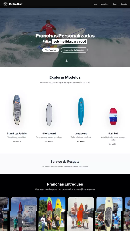 Ruffio Surf — Pranchas Personalizadas